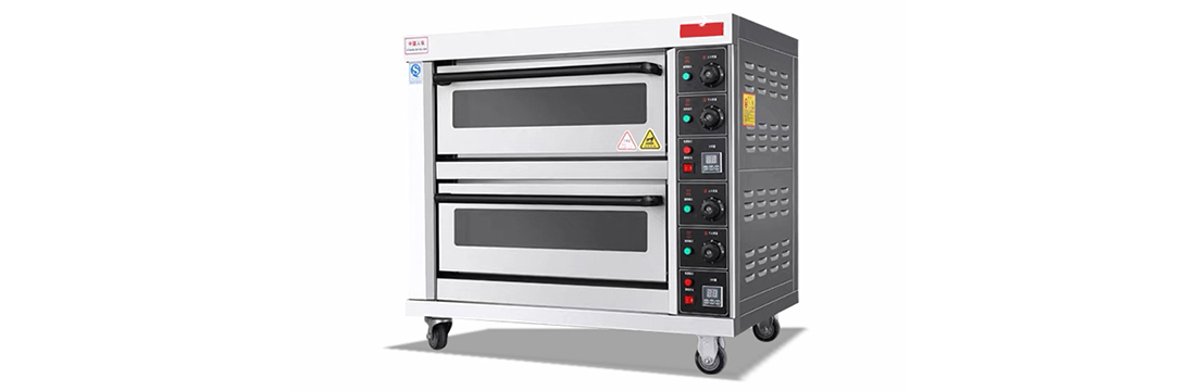 Double Deck Electric Oven Stainless Steel Double Deck Electric Oven Stainless Steel