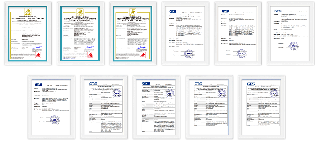 Qualification Certificates Collection Qualification Certificates Collection